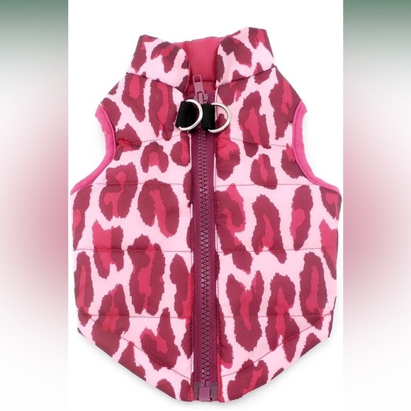 Smallee Lucky Dog Smalllee Lucky Hot Pink Camo Soft Padded Vest Harness For Small Dog Cat